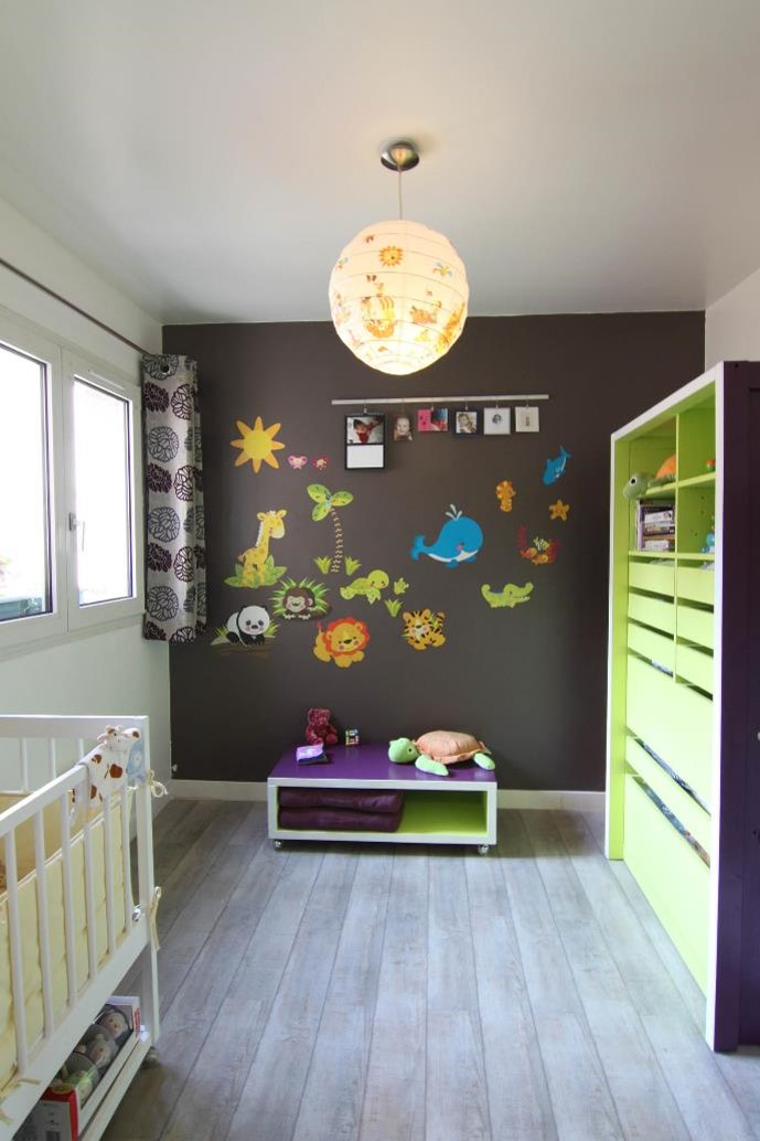 Transformation de la cuisine en chambre bébé